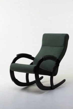 Кресло-качалка КОРСИКА 34-Т-AG (зеленый) в Соликамске - solikamsk.ok-mebel.com | фото