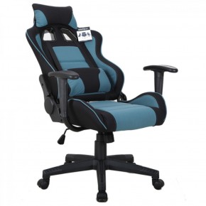 Кресло компьютерное BRABIX "GT Racer GM-100" (черное/голубое) 531818 в Соликамске - solikamsk.ok-mebel.com | фото 4
