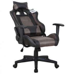 Кресло компьютерное BRABIX "GT Racer GM-100" (черное/коричневое) 531819 в Соликамске - solikamsk.ok-mebel.com | фото 4