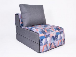 Кресло-кровать бескаркасное Харви (серый-сноу деним) в Соликамске - solikamsk.ok-mebel.com | фото