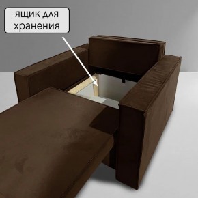 Кресло-кровать Принц КК1-ВК (велюр коричневый) в Соликамске - solikamsk.ok-mebel.com | фото 6