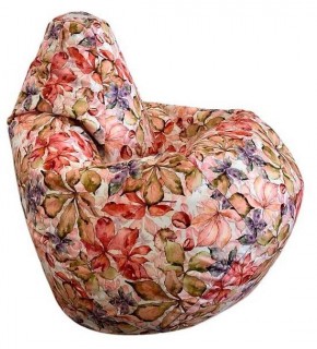 Кресло-мешок Цветы L в Соликамске - solikamsk.ok-mebel.com | фото
