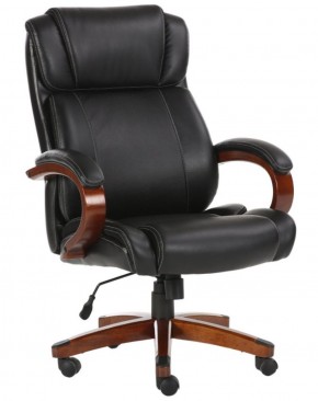 Кресло офисное BRABIX PREMIUM "Magnum EX-701" (дерево, рециклированная кожа, черное) 531827 в Соликамске - solikamsk.ok-mebel.com | фото