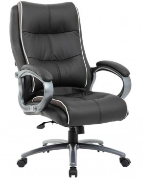 Кресло офисное BRABIX PREMIUM "Strong HD-009" (экокожа черная, ткань серая) 531945 в Соликамске - solikamsk.ok-mebel.com | фото