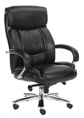 Кресло офисное BRABIX "Direct EX-580" (хром/рециклированная кожа/черное) 531824 в Соликамске - solikamsk.ok-mebel.com | фото