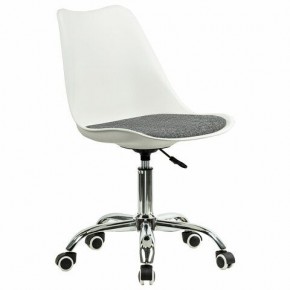 Кресло стул BRABIX "Eames MG-310 CH", хром, пластик белый, ткань серая, 532924 в Соликамске - solikamsk.ok-mebel.com | фото 2