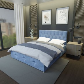 Кровать Афины Решетка+ПМ (1400) *БЕЗ ДНА в Соликамске - solikamsk.ok-mebel.com | фото