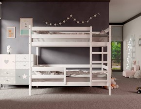Кровать двухъярусная без крыши 80*190 Белый в Соликамске - solikamsk.ok-mebel.com | фото 2