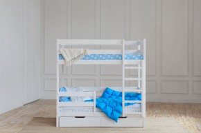 Кровать двухъярусная без крыши 80*190 Белый в Соликамске - solikamsk.ok-mebel.com | фото 4