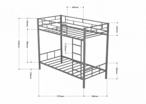 Кровать двухъярусная Ницца в Соликамске - solikamsk.ok-mebel.com | фото 4