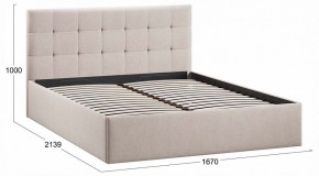 Кровать двуспальная Джоли с ПМ Тип 1 в Соликамске - solikamsk.ok-mebel.com | фото 4