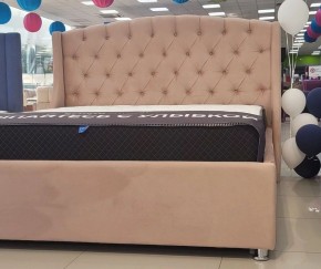 Кровать Франческа + Решетка+ПМ+Дно (1600) в Соликамске - solikamsk.ok-mebel.com | фото 2