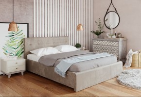 Кровать Изабелла с латами Newtone light beige 1600x2000 в Соликамске - solikamsk.ok-mebel.com | фото 2