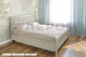 Кровать КР-1033 с мягким изголовьем в Соликамске - solikamsk.ok-mebel.com | фото 1
