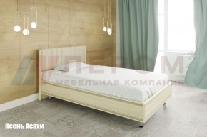 Кровать КР-2011 с мягким изголовьем в Соликамске - solikamsk.ok-mebel.com | фото