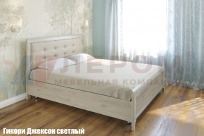 Кровать КР-2033 с мягким изголовьем в Соликамске - solikamsk.ok-mebel.com | фото