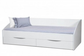 Кровать одинарная "Фея - 3" симметричная New (2000Х900) белая в Соликамске - solikamsk.ok-mebel.com | фото