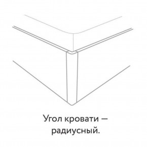 НАОМИ Кровать БЕЗ основания 1200х2000 в Соликамске - solikamsk.ok-mebel.com | фото 3
