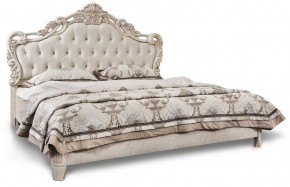 Кровать с мягким изголовьем Патрисия (1600) крем в Соликамске - solikamsk.ok-mebel.com | фото 2