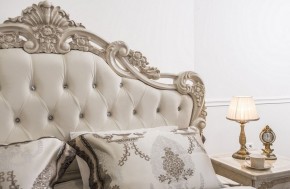 Кровать с мягким изголовьем Патрисия (1600) крем в Соликамске - solikamsk.ok-mebel.com | фото 5