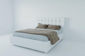 Кровать Венеция без основания 800 (экокожа белая) в Соликамске - solikamsk.ok-mebel.com | фото 1