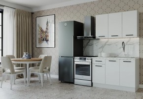 Кухонный гарнитур Белый Глянец 1200 (Стол. 38мм) в Соликамске - solikamsk.ok-mebel.com | фото