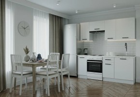 Кухонный гарнитур Белый Глянец 2000 (Стол. 38мм) в Соликамске - solikamsk.ok-mebel.com | фото