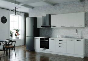 Кухонный гарнитур Белый Глянец 2800 (Стол. 38мм) в Соликамске - solikamsk.ok-mebel.com | фото