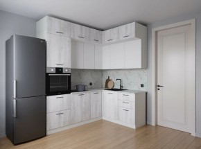 Кухонный гарнитур Бланка 2200*1700 (Стол. 26мм) в Соликамске - solikamsk.ok-mebel.com | фото
