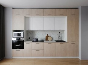 Кухонный гарнитур Демо 3400 (Стол. 26мм) в Соликамске - solikamsk.ok-mebel.com | фото