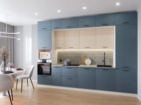 Кухонный гарнитур Фьюжн 3400 (Стол. 38мм) в Соликамске - solikamsk.ok-mebel.com | фото