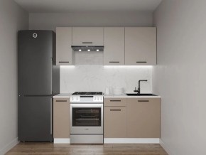 Кухонный гарнитур Каппучино 1800 (Стол. 38мм) в Соликамске - solikamsk.ok-mebel.com | фото