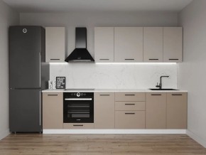 Кухонный гарнитур Каппучино 2800 (Стол. 26мм) в Соликамске - solikamsk.ok-mebel.com | фото