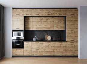 Кухонный гарнитур Крафт 3400 (Стол. 38мм) в Соликамске - solikamsk.ok-mebel.com | фото