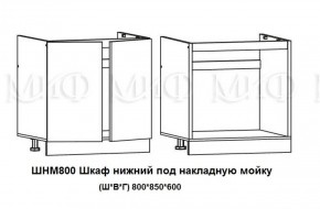 ЛИЗА-2 Кухонный гарнитур 1,6 Белый глянец холодный в Соликамске - solikamsk.ok-mebel.com | фото 6