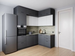 Кухонный гарнитур Меренга 2200*1700 (Стол. 38мм) в Соликамске - solikamsk.ok-mebel.com | фото