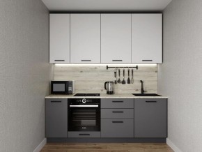 Кухонный гарнитур Меренга 2200 h950 (Стол. 38мм) в Соликамске - solikamsk.ok-mebel.com | фото