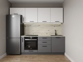 Кухонный гарнитур Меренга 2550 (Стол. 38мм) в Соликамске - solikamsk.ok-mebel.com | фото