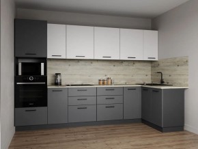 Кухонный гарнитур Меренга 3200*1400 (Стол. 38 мм) в Соликамске - solikamsk.ok-mebel.com | фото