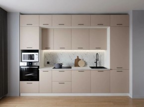 Кухонный гарнитур Шампань 3400 (Стол. 26мм) в Соликамске - solikamsk.ok-mebel.com | фото