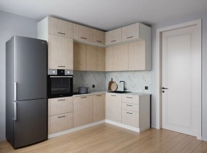Кухонный гарнитур Шимо 2200*1700 (Стол. 38мм) в Соликамске - solikamsk.ok-mebel.com | фото