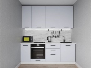 Кухонный гарнитур Смоки 2200 h950 (Стол. 26мм) в Соликамске - solikamsk.ok-mebel.com | фото