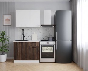 Кухонный гарнитур Старое Дерево 1000 (Стол. 38мм) в Соликамске - solikamsk.ok-mebel.com | фото