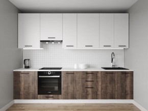 Кухонный гарнитур Старое Дерево 3000 h950 (Стол. 26мм) в Соликамске - solikamsk.ok-mebel.com | фото