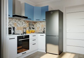 Кухонный гарнитур угловой Капри 2200х1000 (Стол. 38мм) в Соликамске - solikamsk.ok-mebel.com | фото