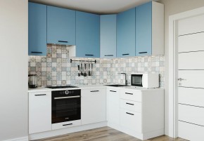 Кухонный гарнитур угловой Капри 2200х1600 h950 (Стол. 26мм) в Соликамске - solikamsk.ok-mebel.com | фото