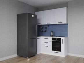 Кухонный гарнитур угловой Смоки 1000*1800 (Стол. 38 мм) в Соликамске - solikamsk.ok-mebel.com | фото