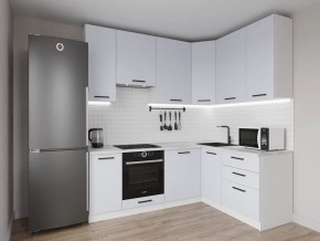 Кухонный гарнитур угловой Смоки 2200*1600 h950 (Стол. 26мм) в Соликамске - solikamsk.ok-mebel.com | фото