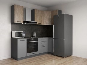 Кухонный гарнитур Умбра 2200*1000 (Стол. 38мм) в Соликамске - solikamsk.ok-mebel.com | фото