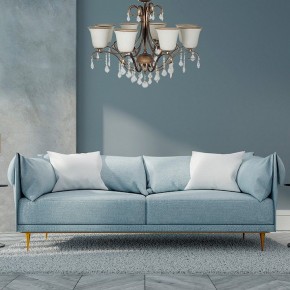 Люстра на штанге Arti Lampadari Borgese Borgese E 1.1.8.602 GB в Соликамске - solikamsk.ok-mebel.com | фото 2